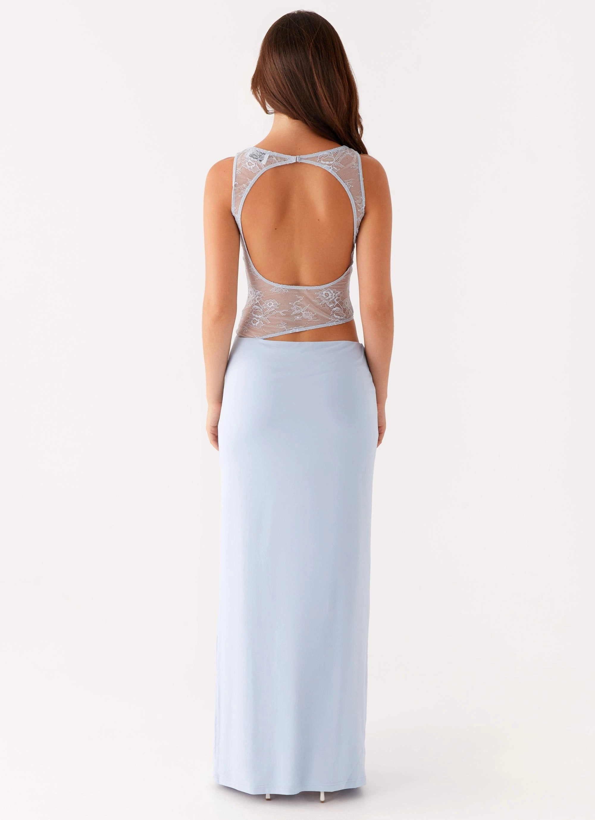 Smooth Finish Cool Touch Prophecy Maxi Dress - Blue