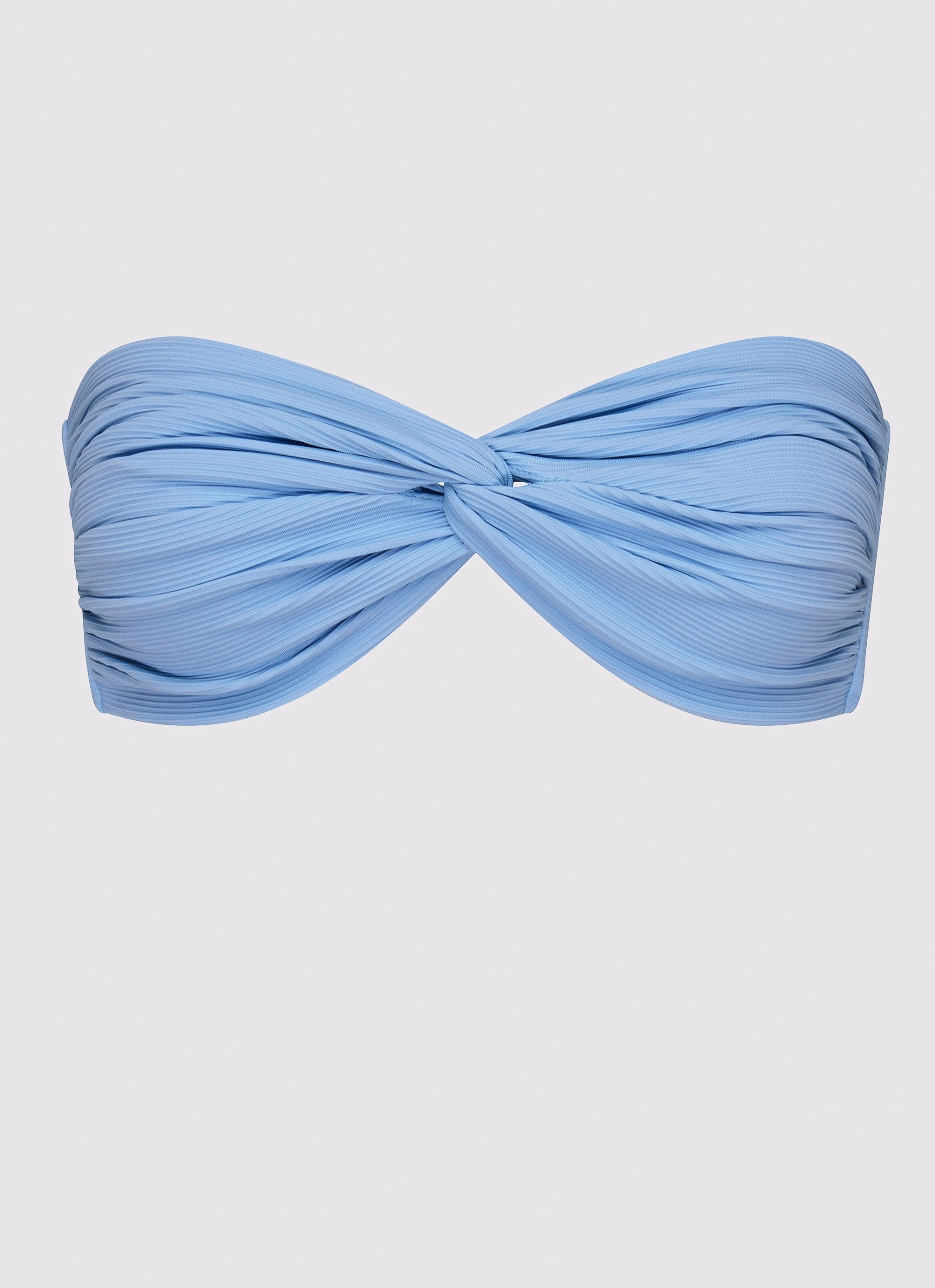 water-repellent Delta Bandeau Bikini Top - Blue