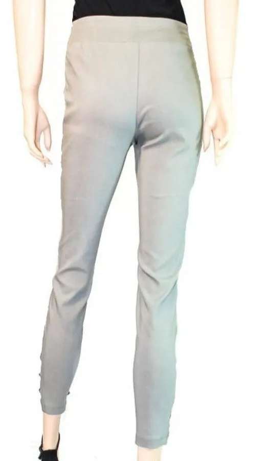 Picadilly LM982 Pants with Criss-Cross and Two Button Detailing