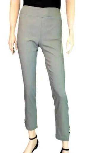 Picadilly LM982 Pants with Criss-Cross and Two Button Detailing