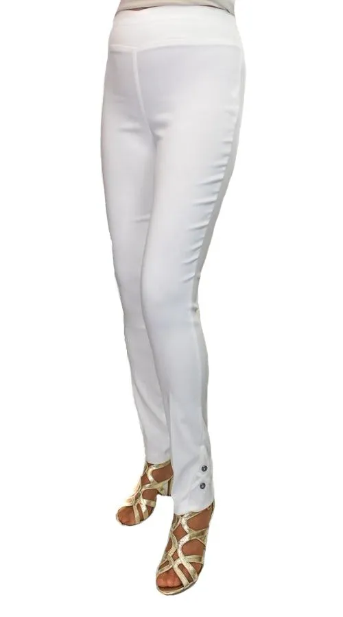 Picadilly LM982 Pants with Criss-Cross and Two Button Detailing