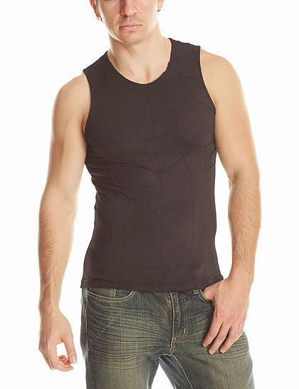 Pintex Tank Breathable Mesh Back Architectural Tailoring
