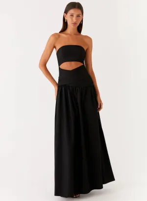 Full Coverage Lumen Maxi Dress - Black