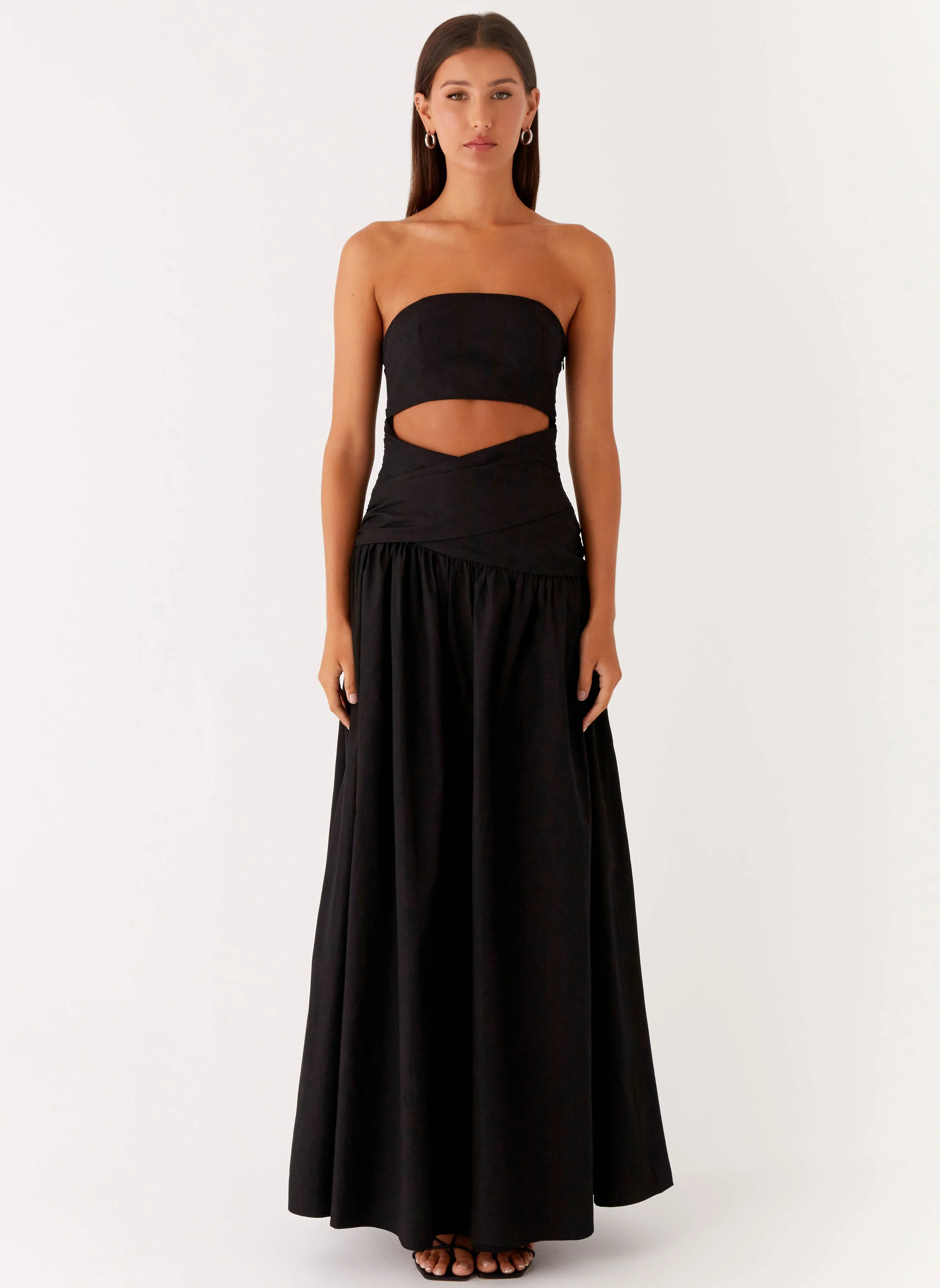 Calm Energy Lumen Maxi Dress - Black