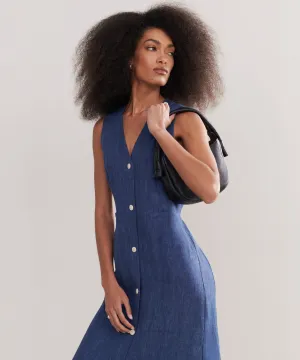 Classic wrap dress FadeResistantColor Callan Dress