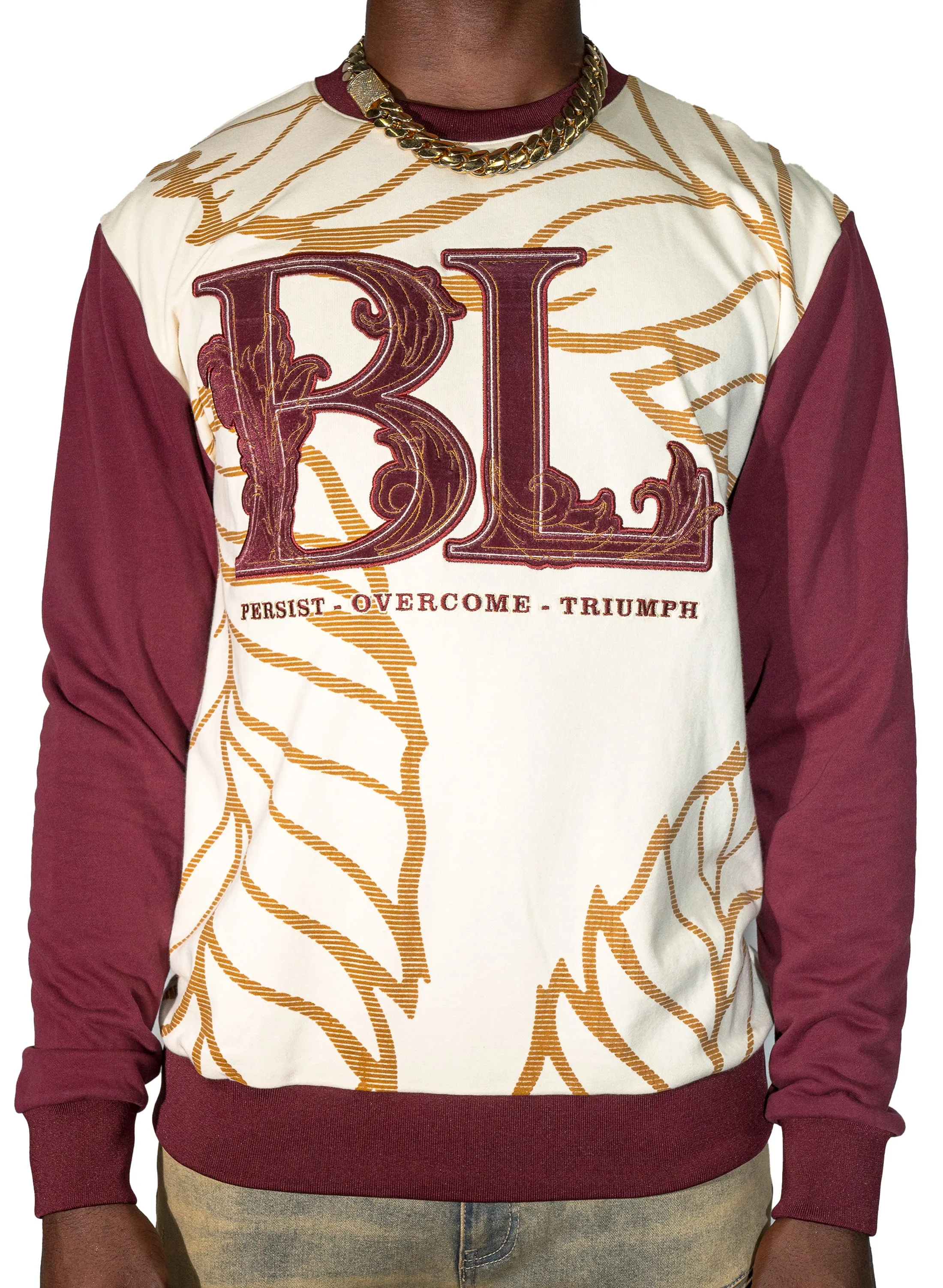 P.O.T Crewneck Sweater Big & Tall