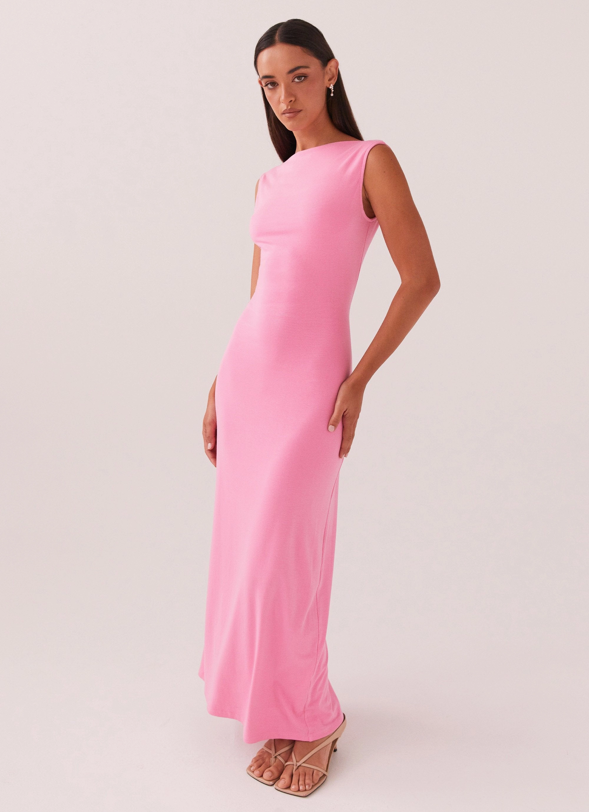 Smooth Vibes Celina Maxi Dress - Pink