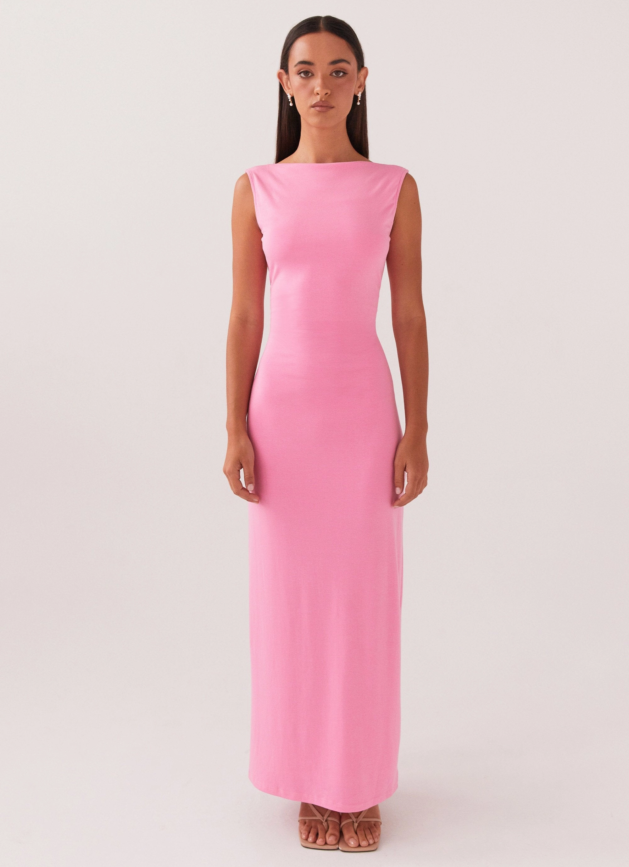 Breeze Grace Vacation Vibe Celina Maxi Dress - Pink