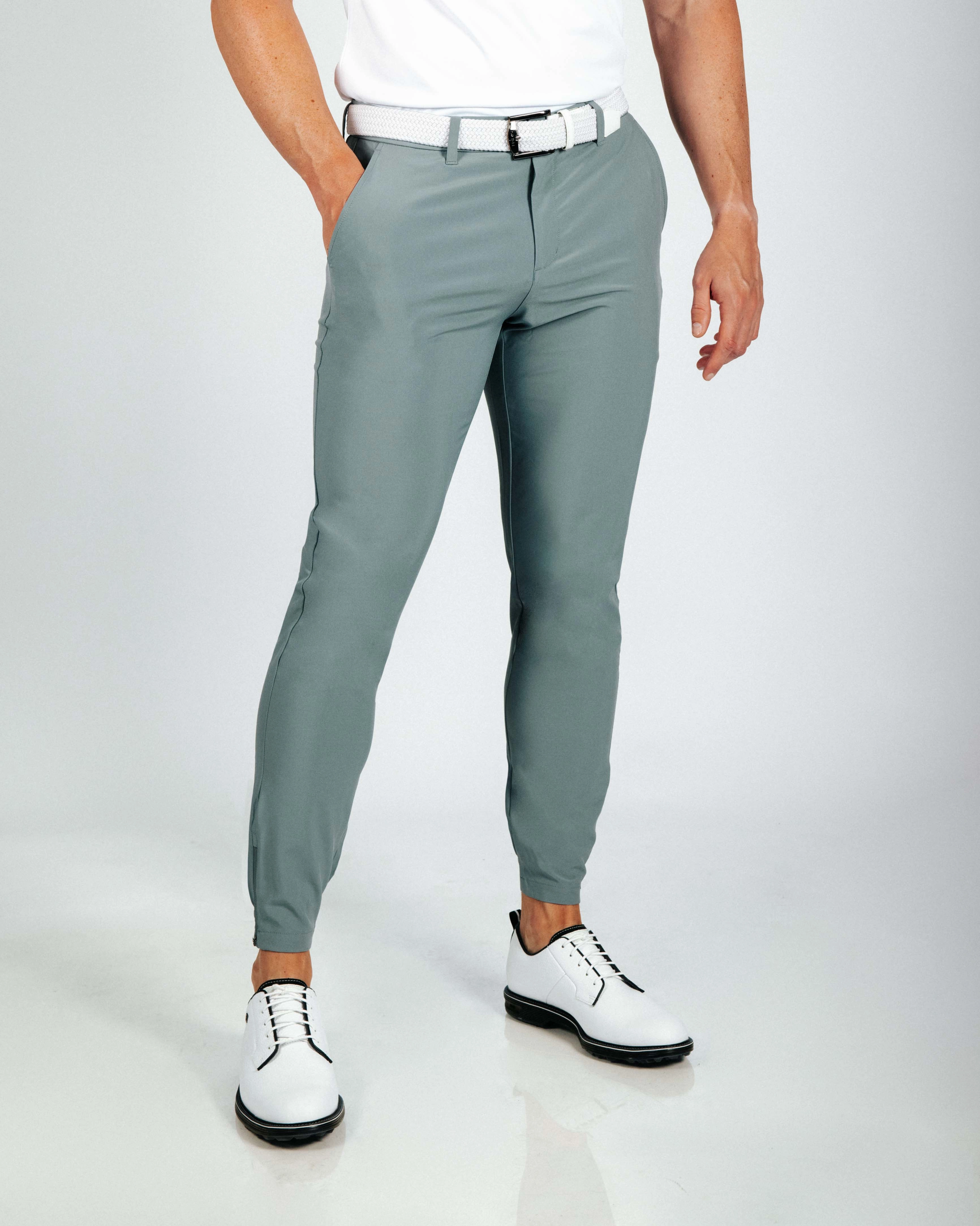 Athletic Flex Wear Movement Ready Fit Men's Smoke Green Golf Jogger
