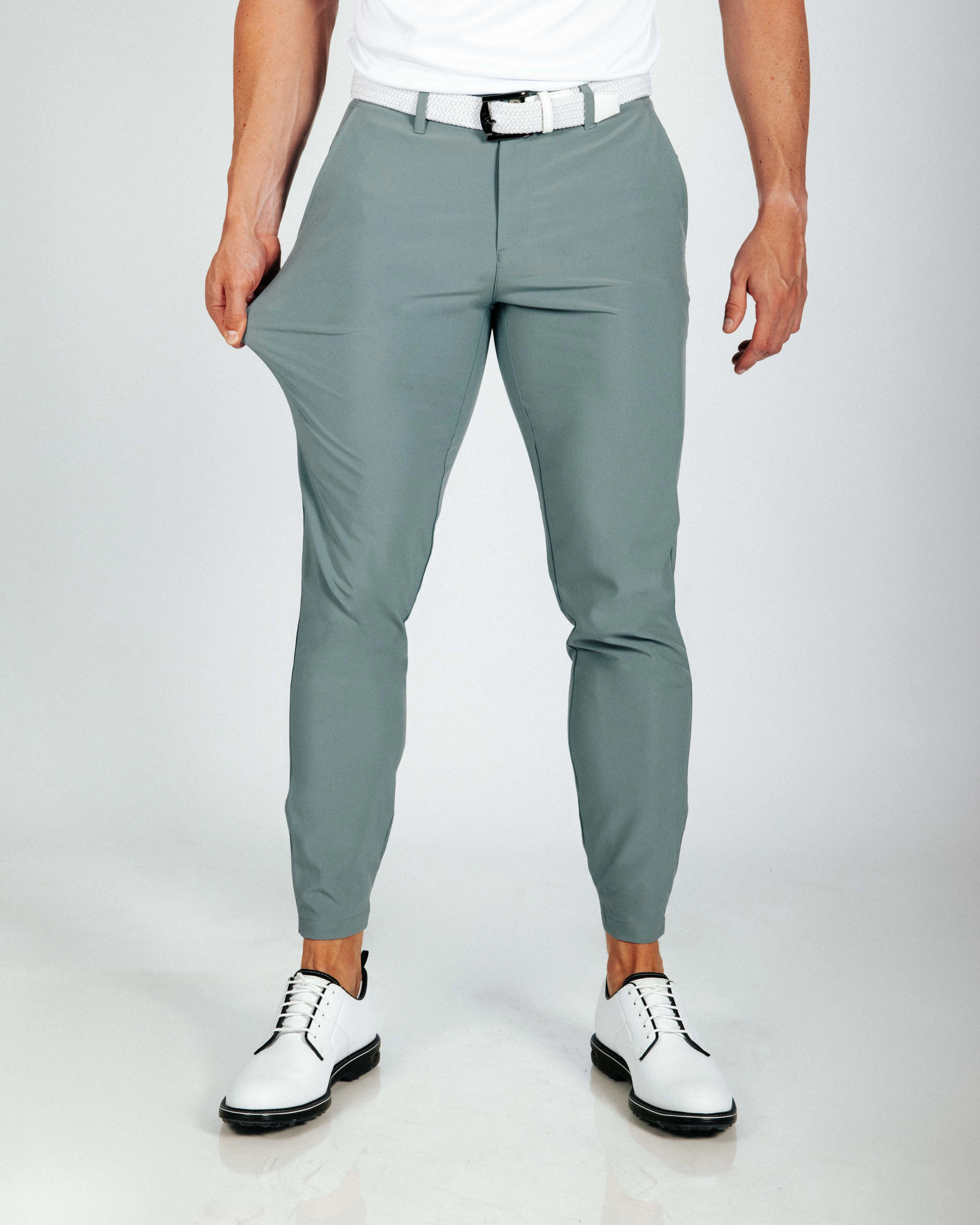 Cozy Stretch Men's Smoke Green Golf Jogger