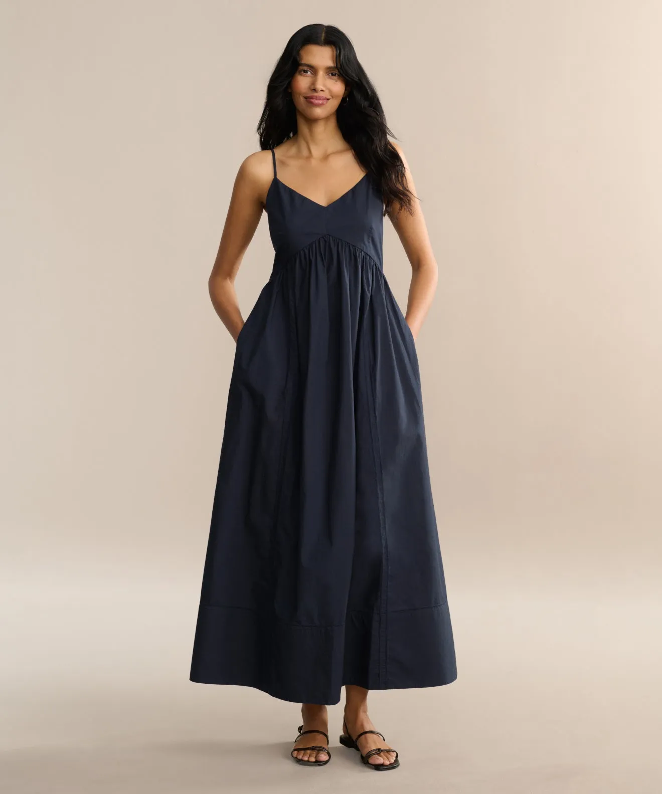 Light And Airy Fresh Stitch Peninsula Dress