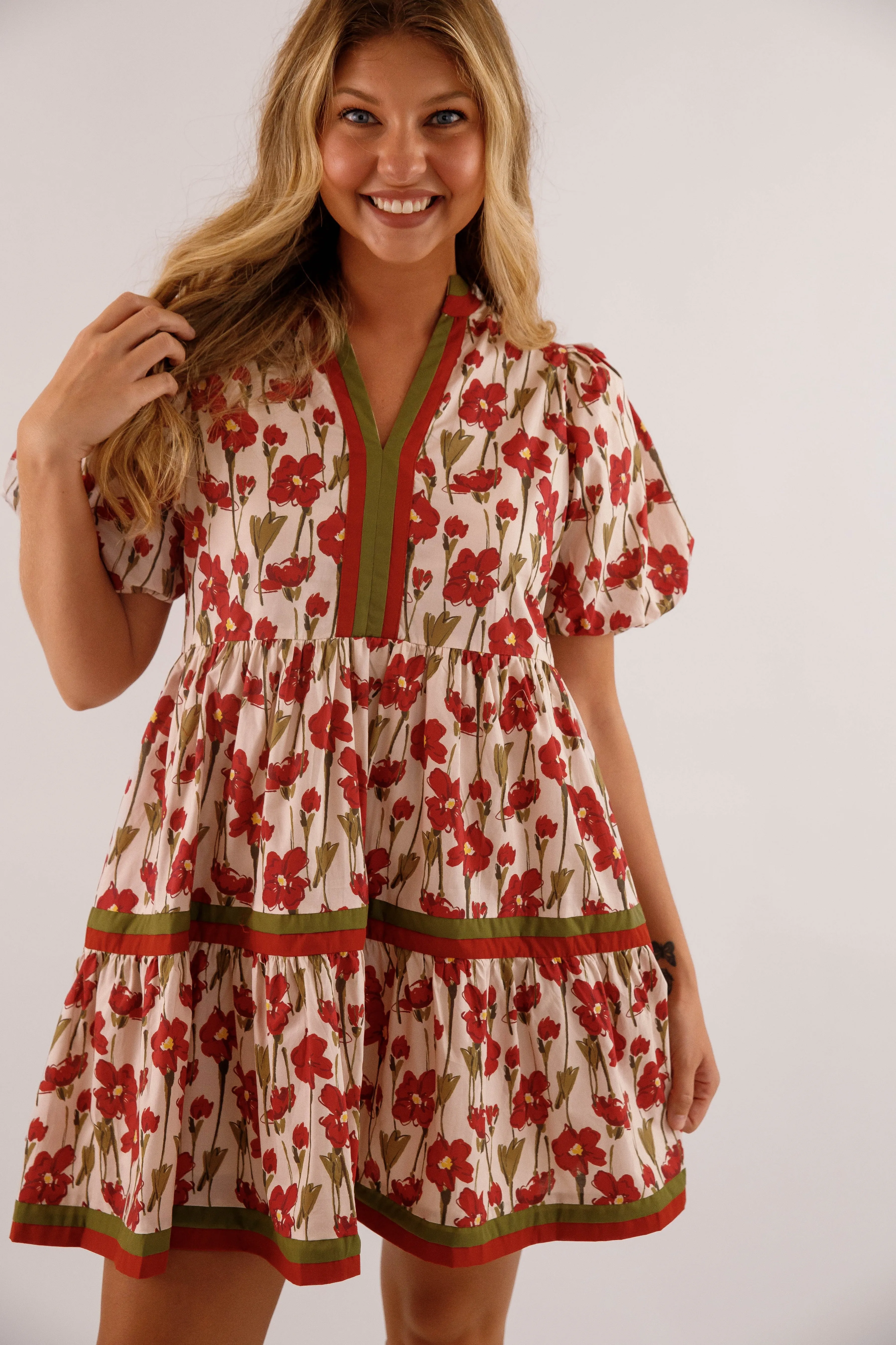 Natural Layers Gentle On My Mind Dress-Burgundy