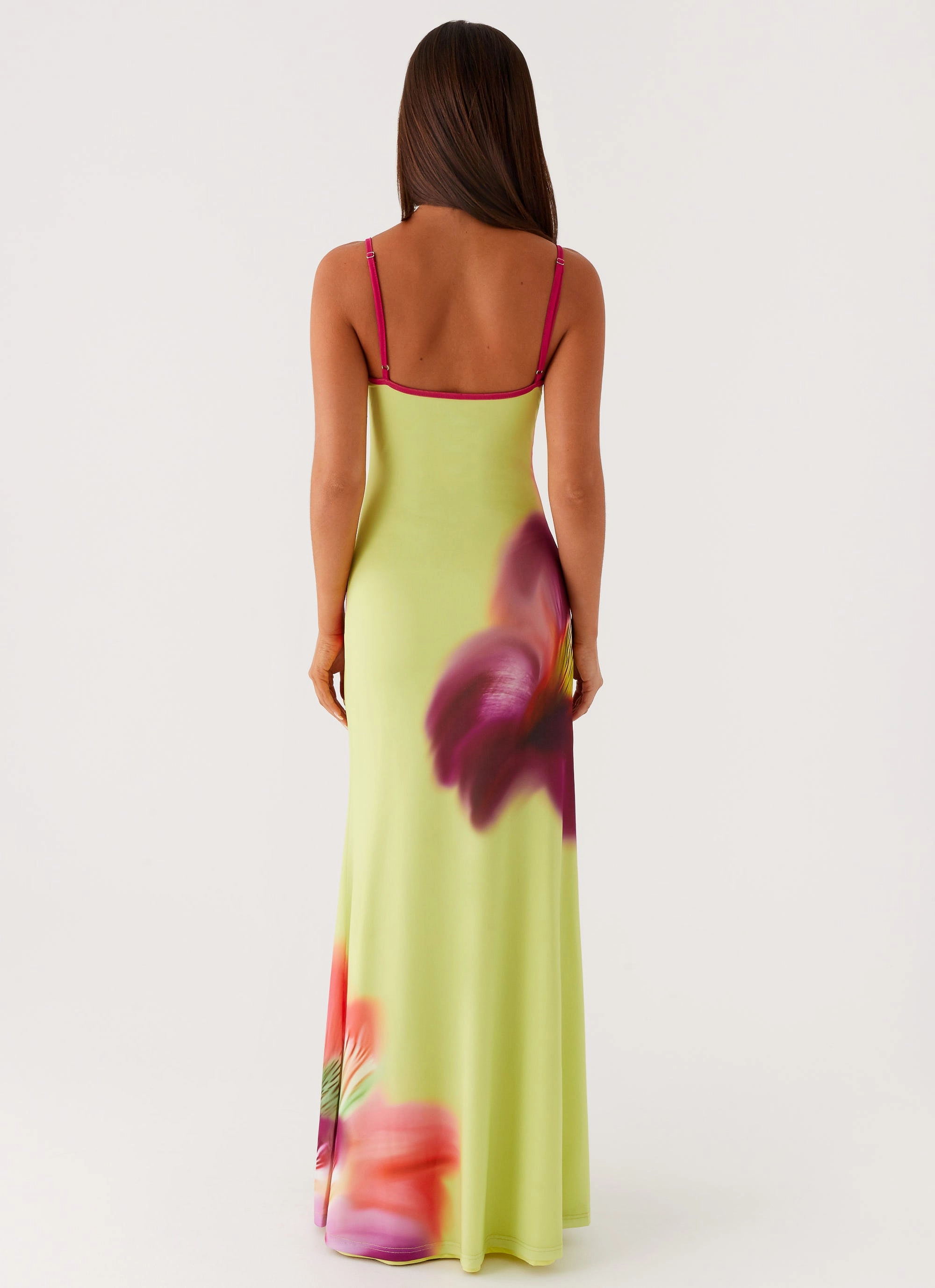 Profile Enhancer Everett Maxi Dress - Green Tropical