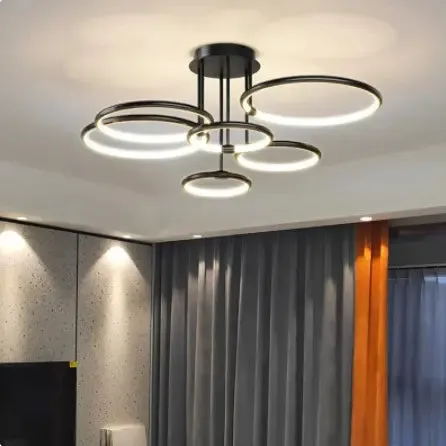 Project Customized Interior Decorative Lighting for Home Modern Chandelier Design Living Room Lighting
