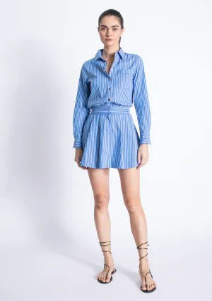 Reed Poplin Mini Dress Comfortable fit for outings