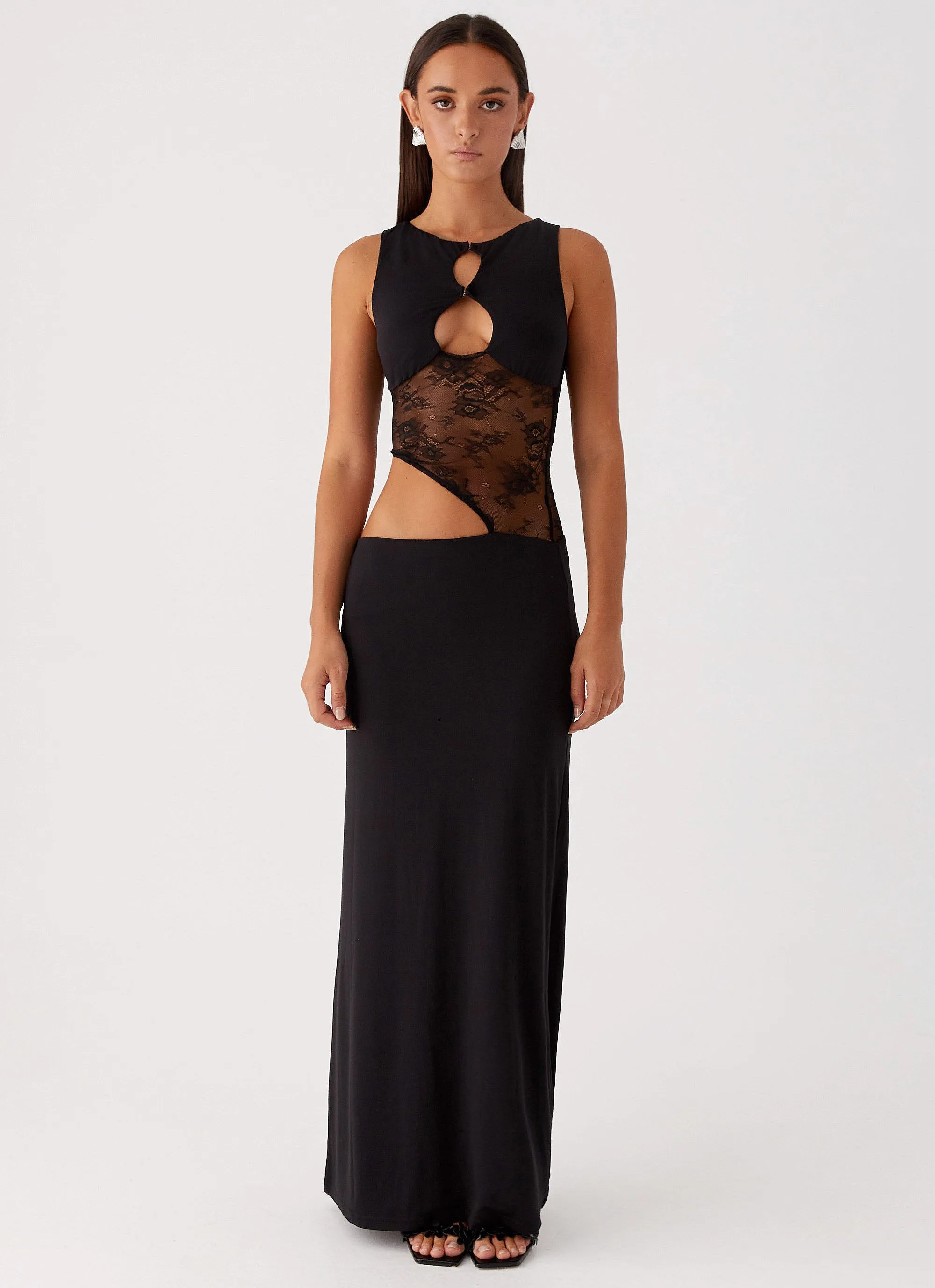 Gentle Look Prophecy Maxi Dress - Black