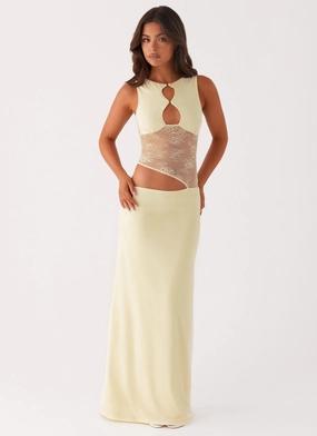 Day Ready Look Prophecy Maxi Dress - Yellow