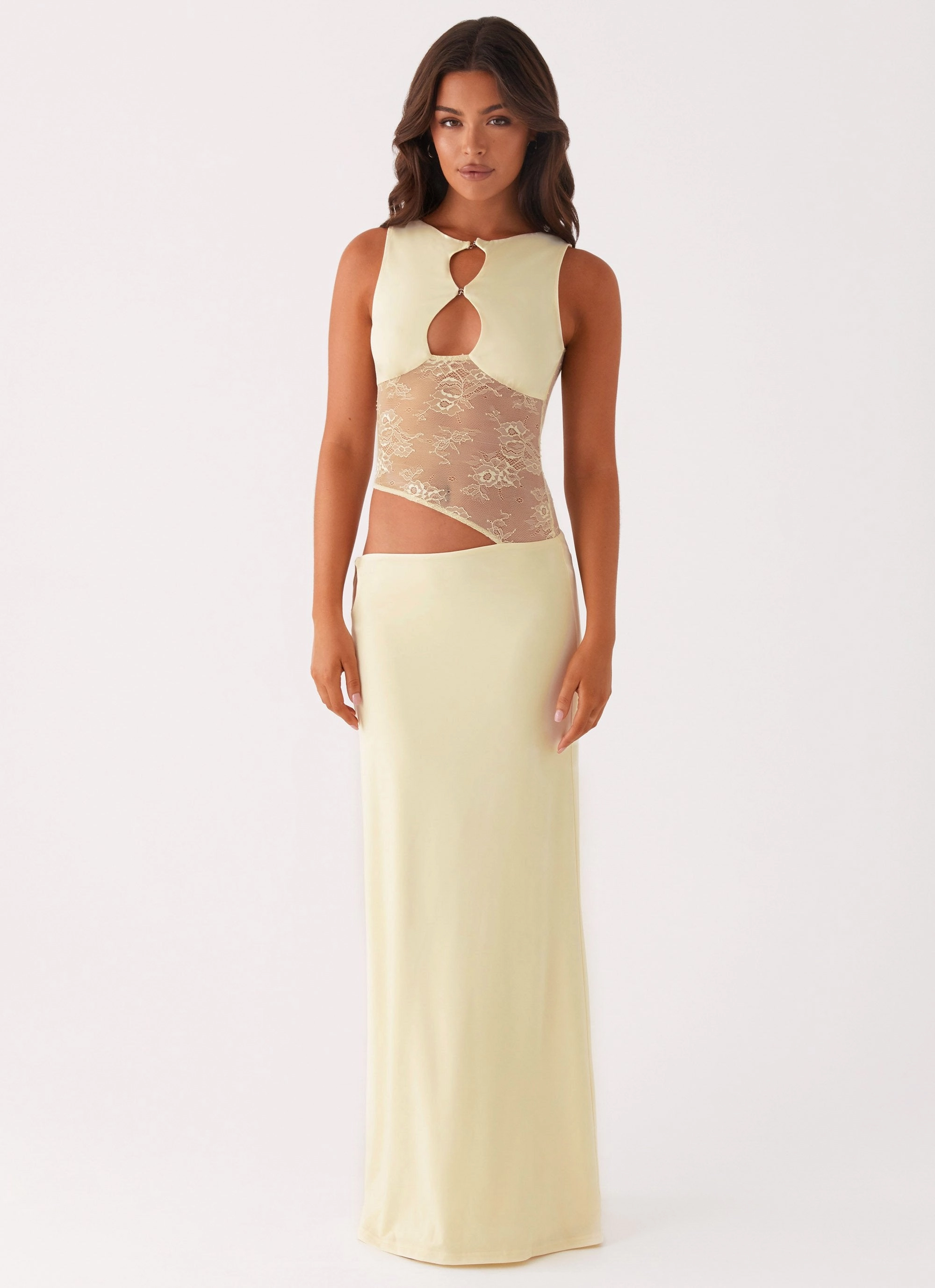 Classic Cut Prophecy Maxi Dress - Yellow