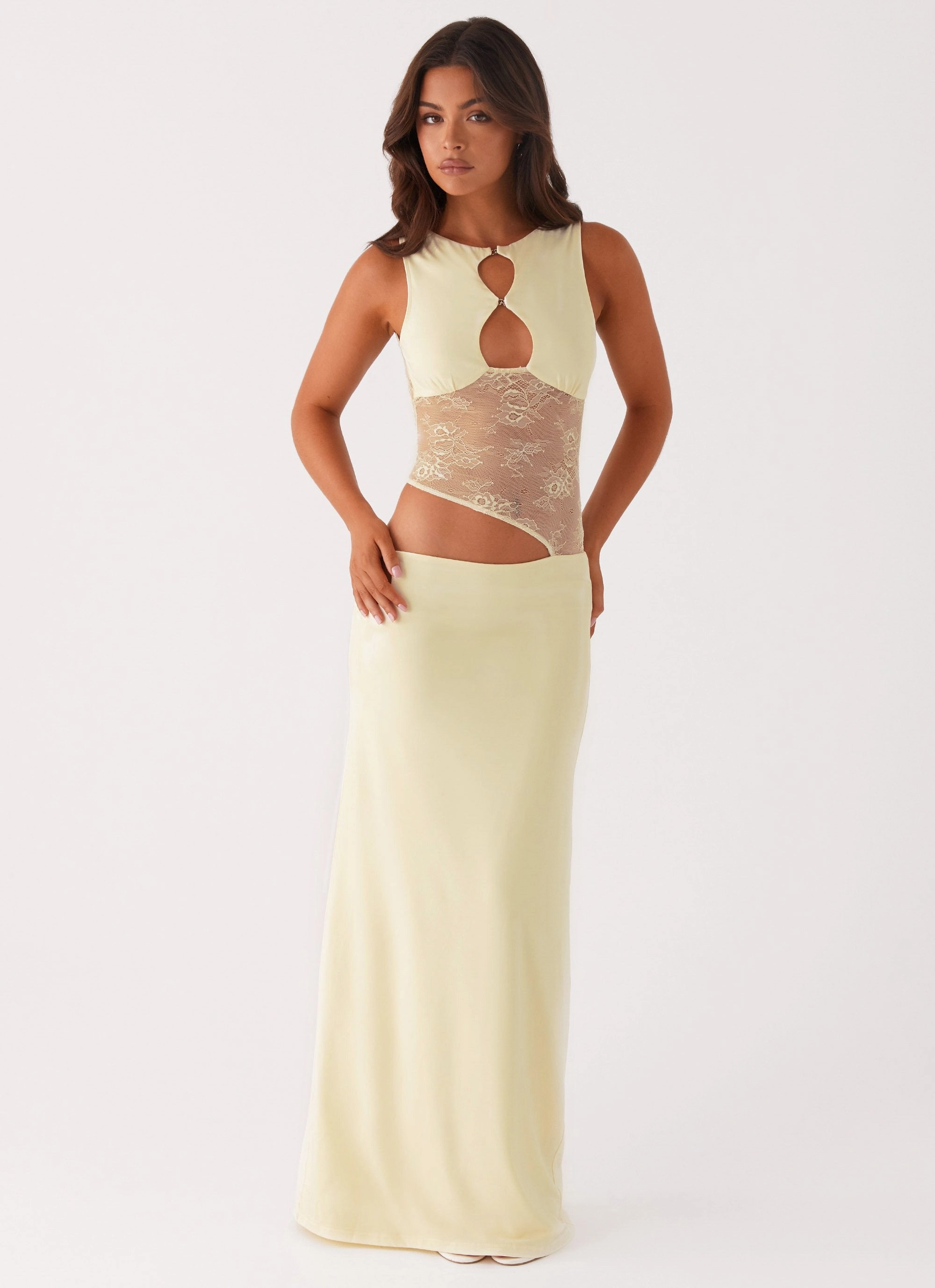Day Ready Look Prophecy Maxi Dress - Yellow