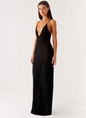 Formal Setting Kylia Maxi Dress - Black