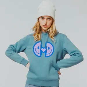 Pull à capuche unisexe - "Smiley in love"