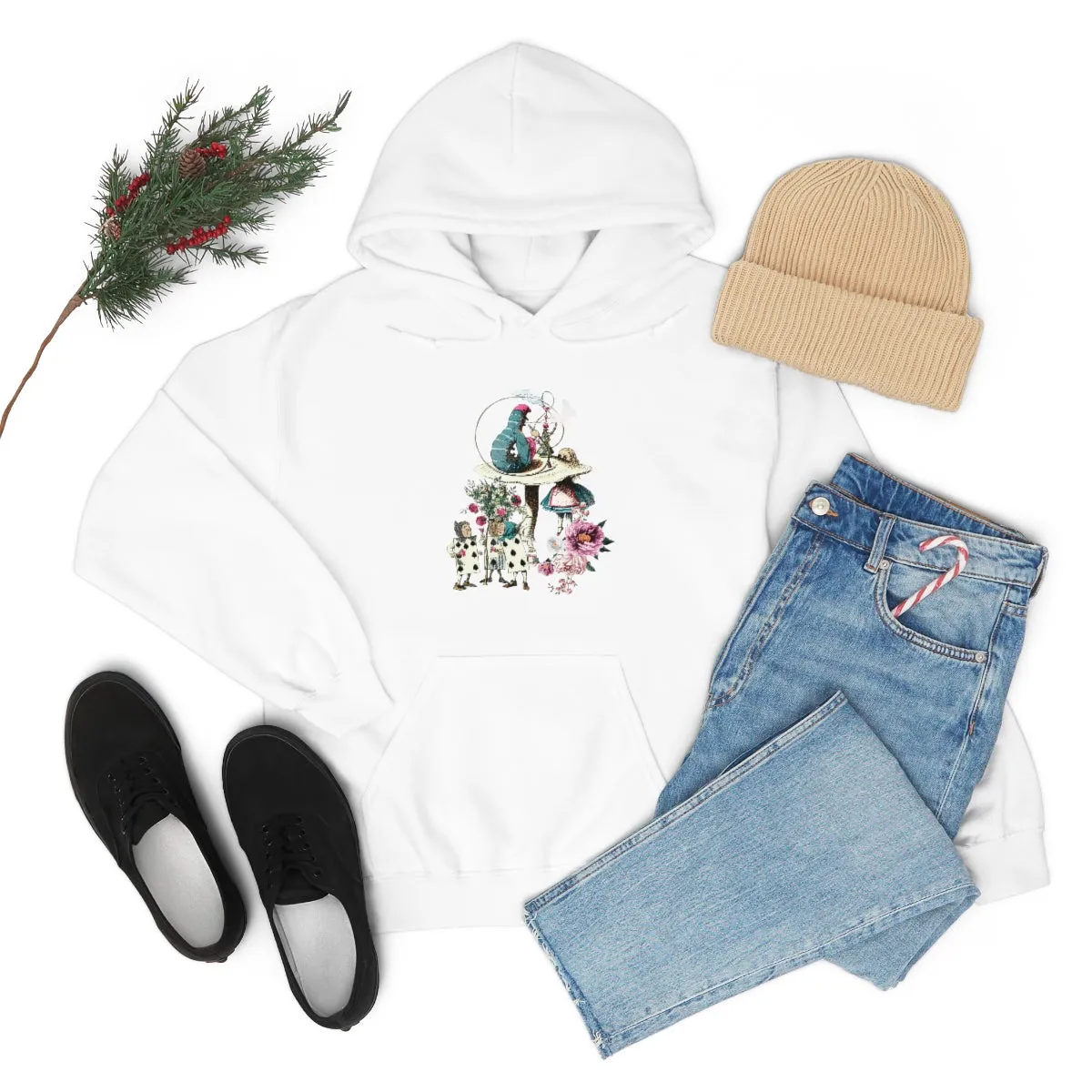Pullover Hoodies-Alice in Wonderland Gifts 41 Colorful Series, Gift Idea