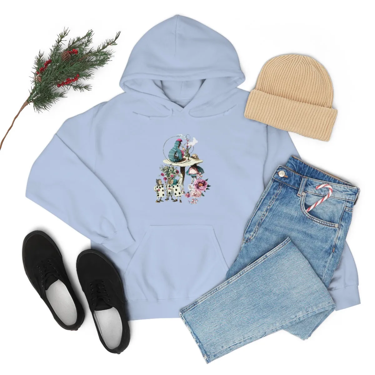Pullover Hoodies-Alice in Wonderland Gifts 41 Colorful Series, Gift Idea