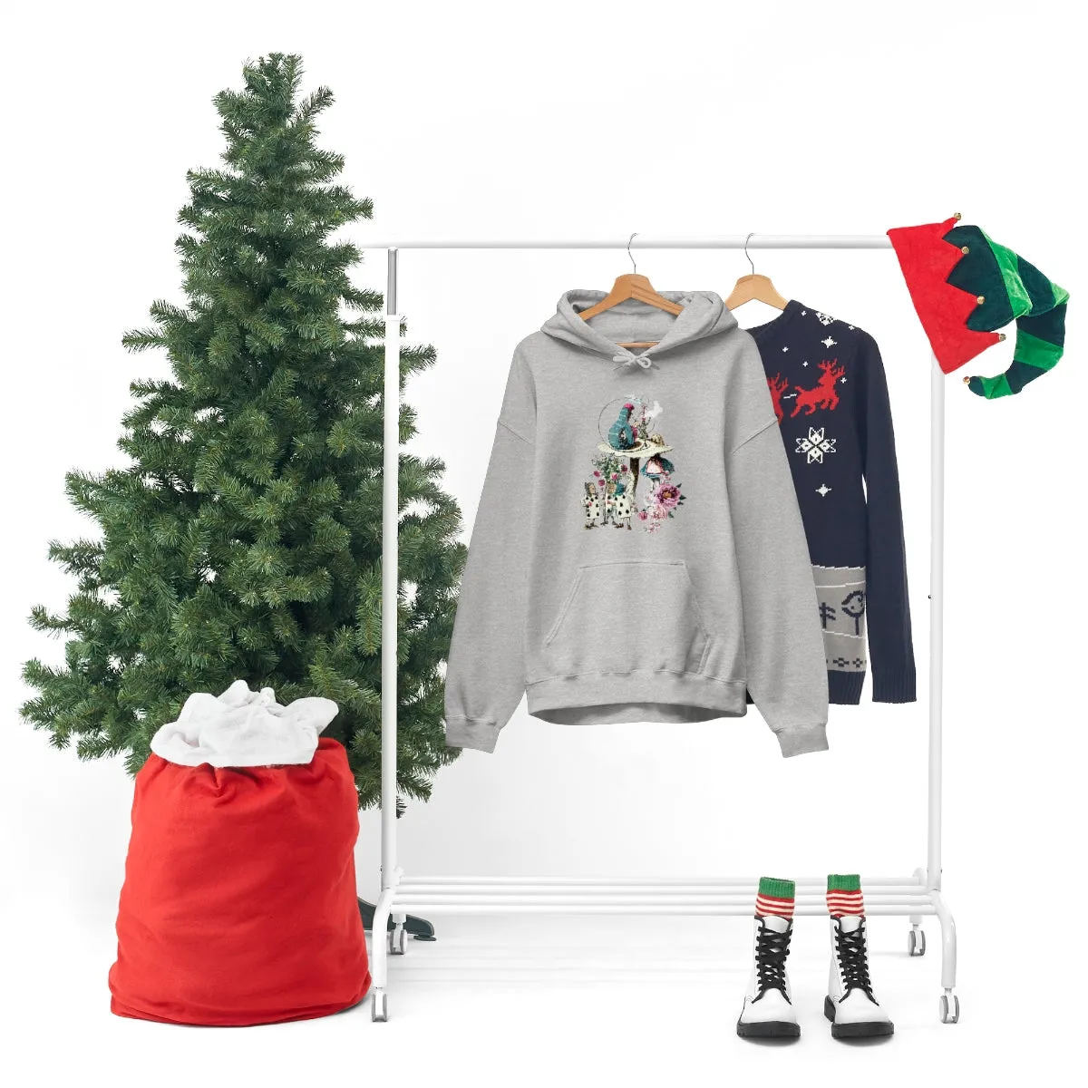 Pullover Hoodies-Alice in Wonderland Gifts 41 Colorful Series, Gift Idea