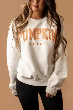Pumpkin Spice Sweatshirt (White) | FINAL SALE