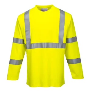 PW FR96 - FR Hi-Vis Long Sleeve T-Shirt