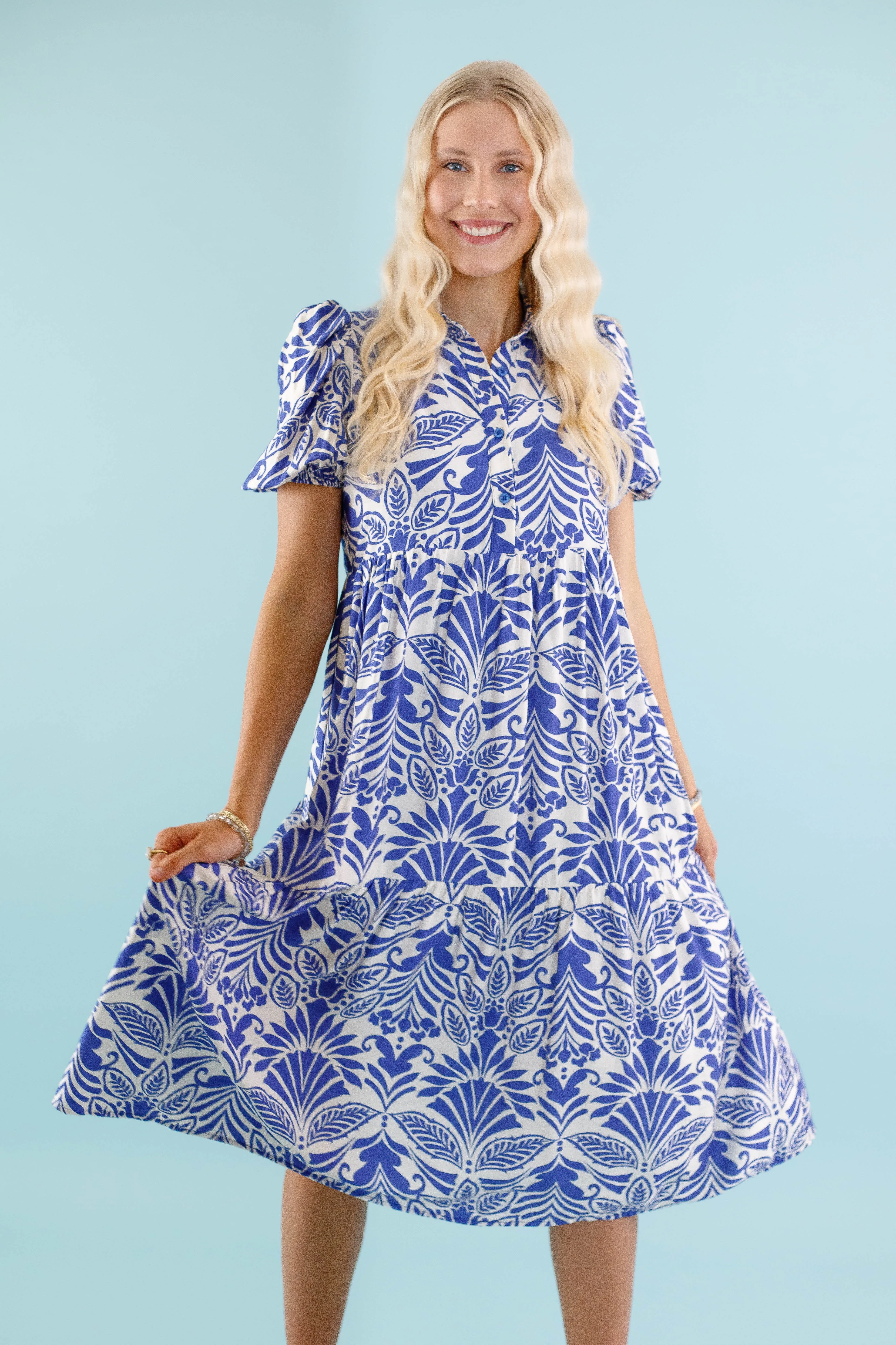 Starting The Day Midi Dress City Style
