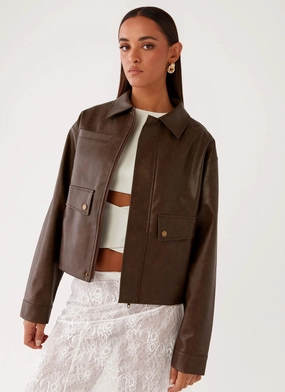 Sloane Jacket - Brown Articulated Elbows
