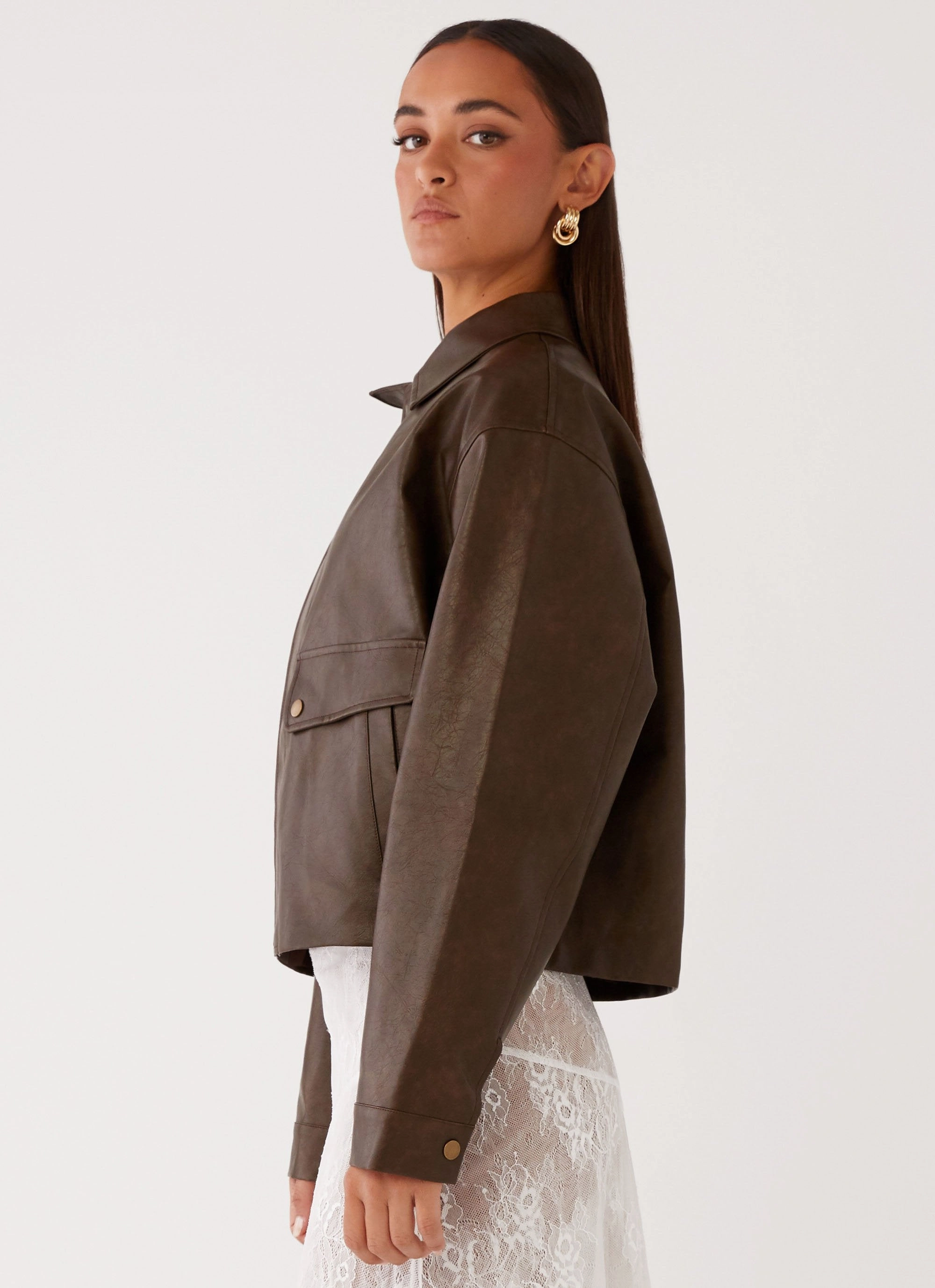 Seasonal Trend Sloane Jacket - Brown