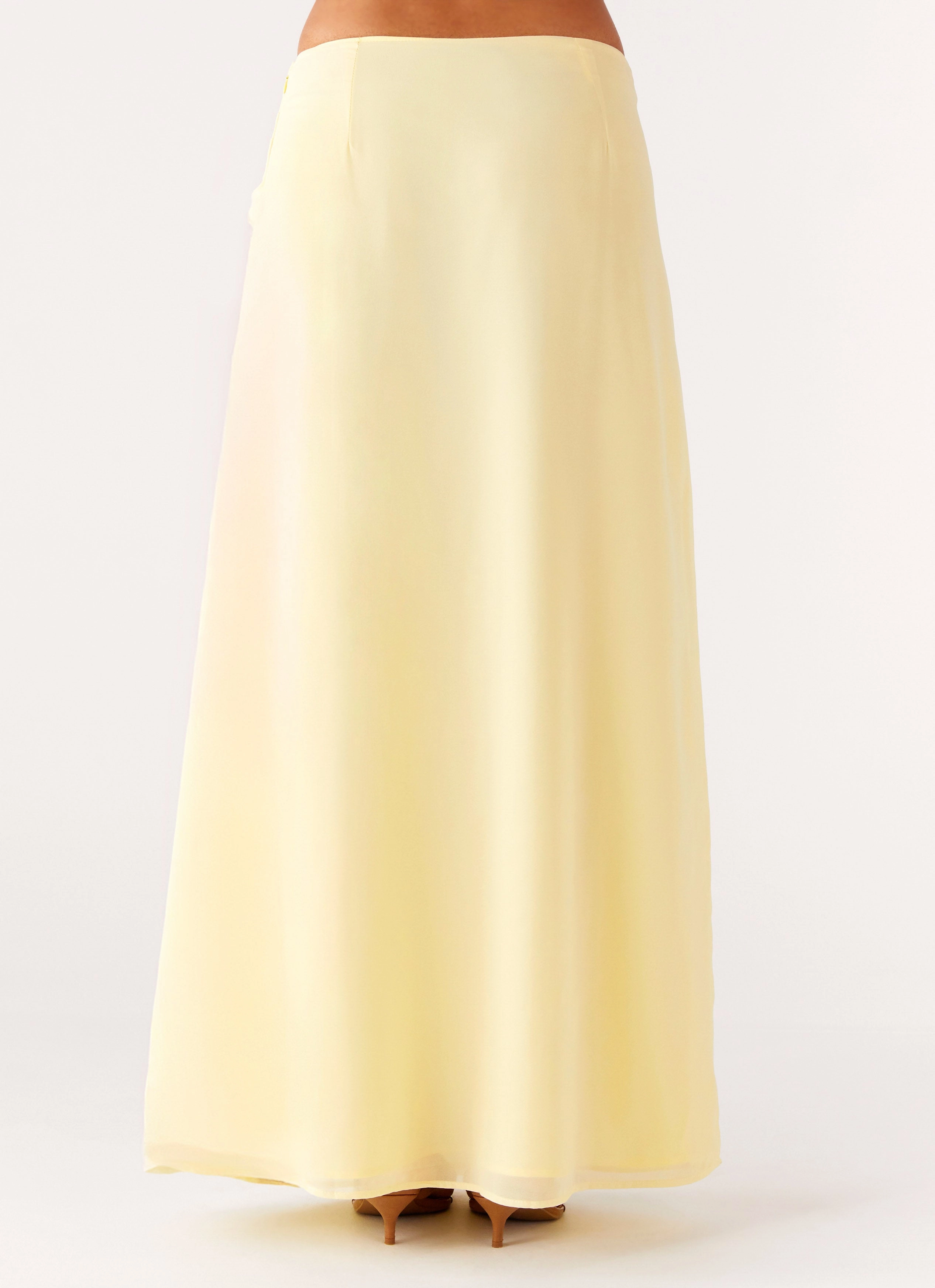 Weekend Style Anuhea Maxi Skirt - Yellow