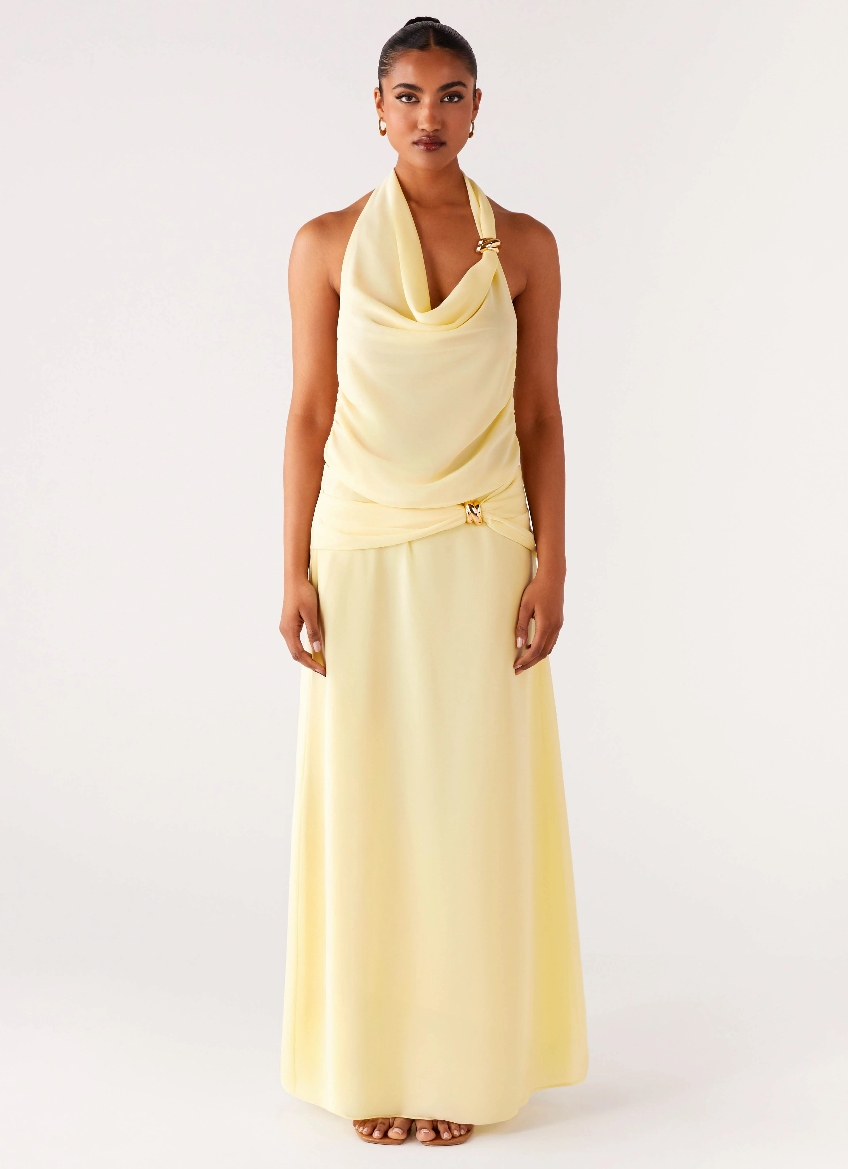 Anuhea Maxi Skirt - Yellow Sport Ready Fit Shape Flex