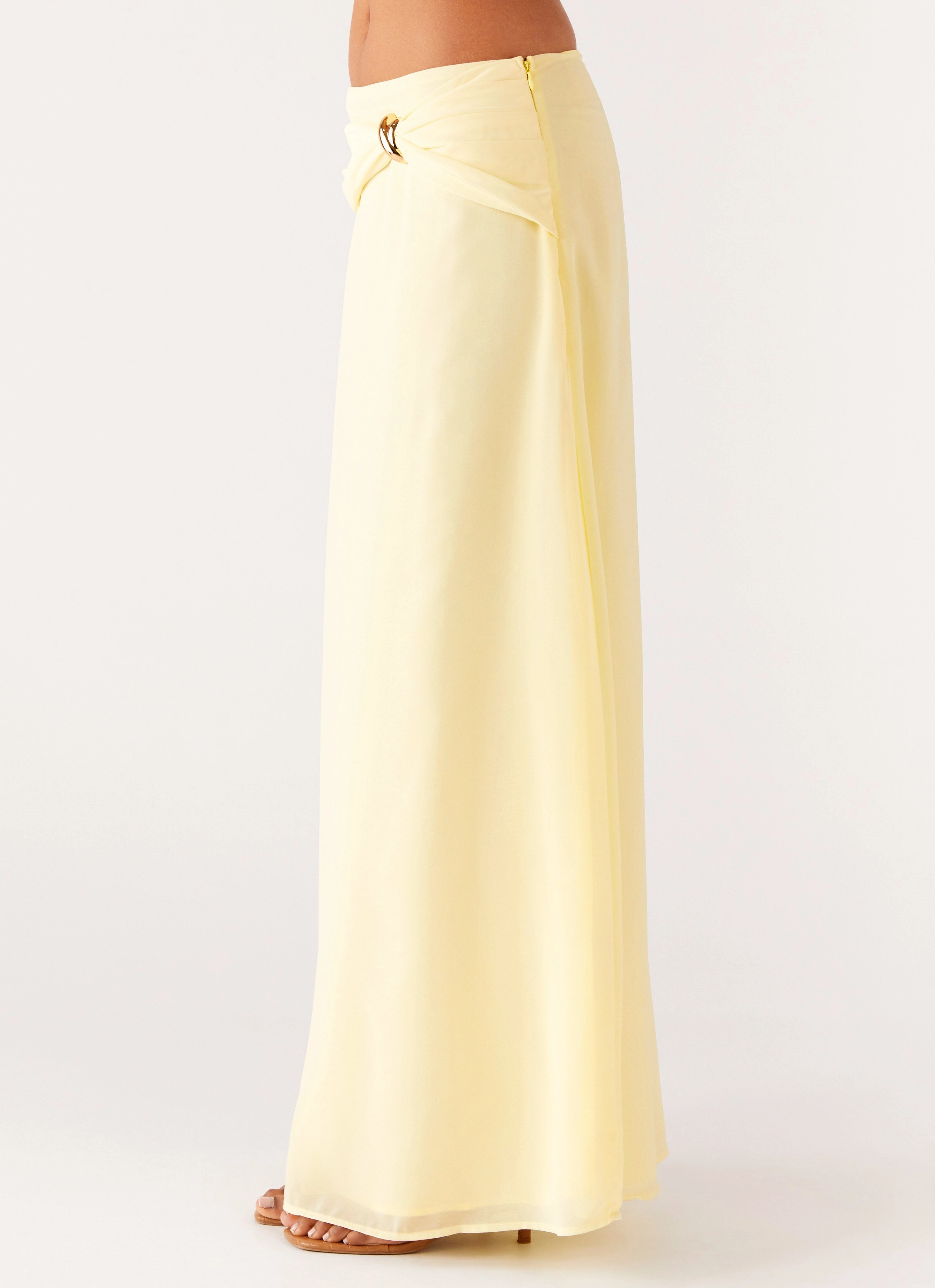 Comfy Feel Anuhea Maxi Skirt - Yellow