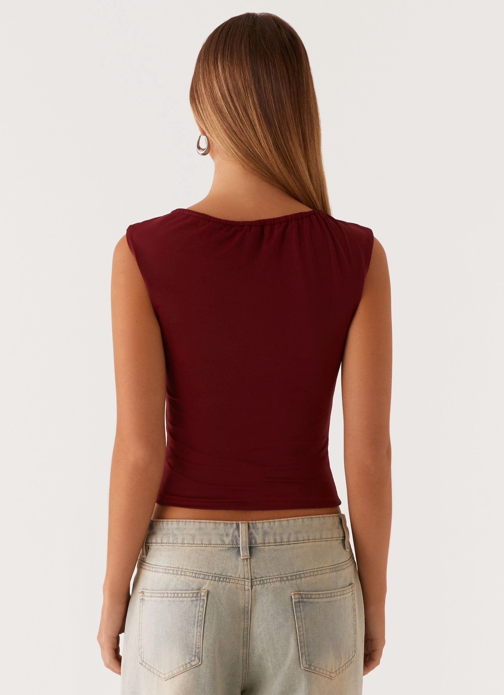 Darlee Tank Top - Mulberry LightReflective