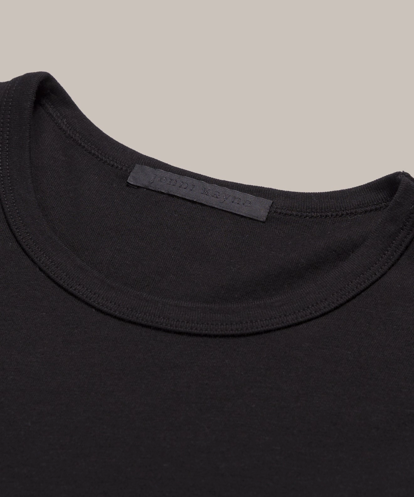 Long-Sleeve Slim Tee Wide Shoulder Cut Relaxed Sweatshirt