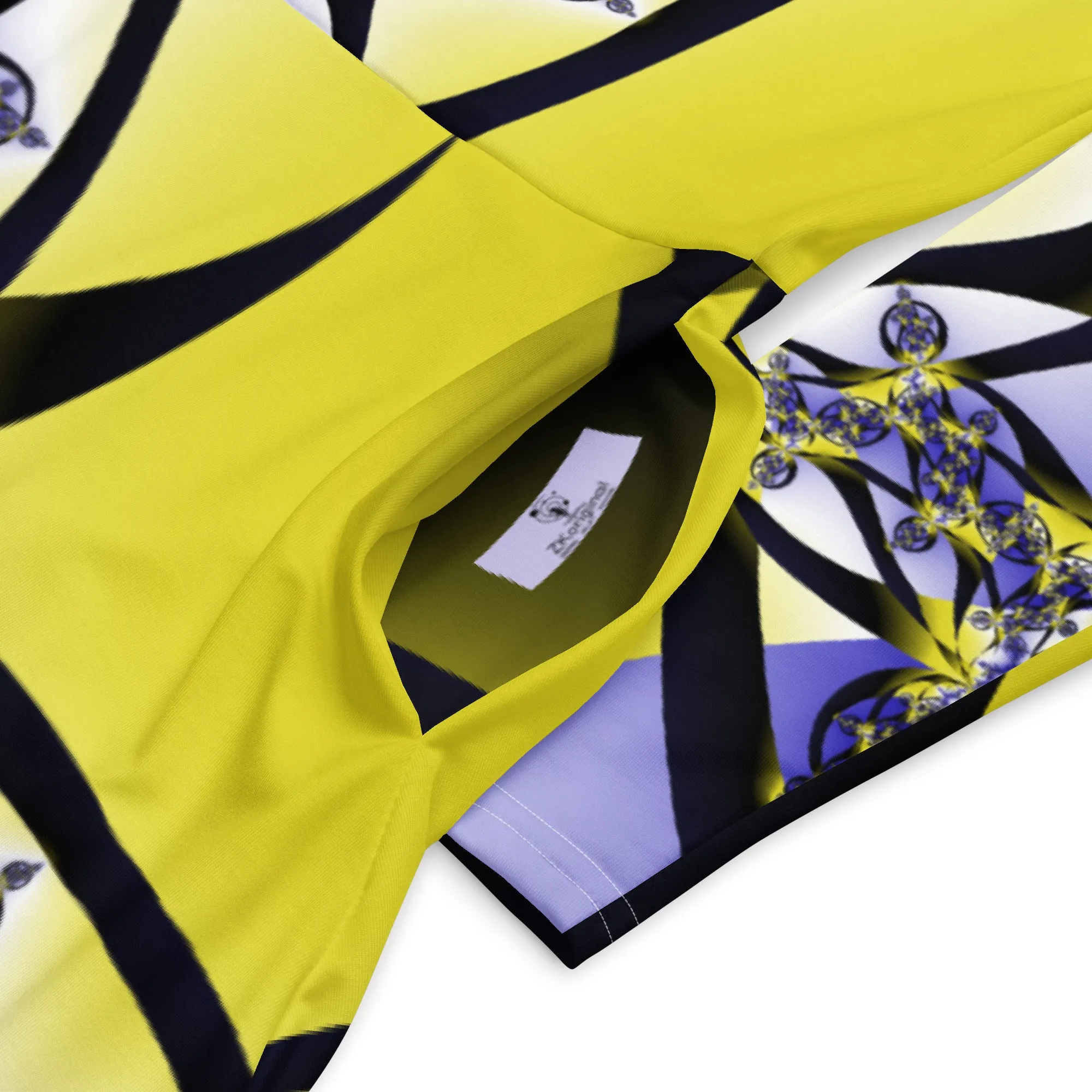 "Citrine Migration" Collection - Designer Midi Dress Long Sleeves