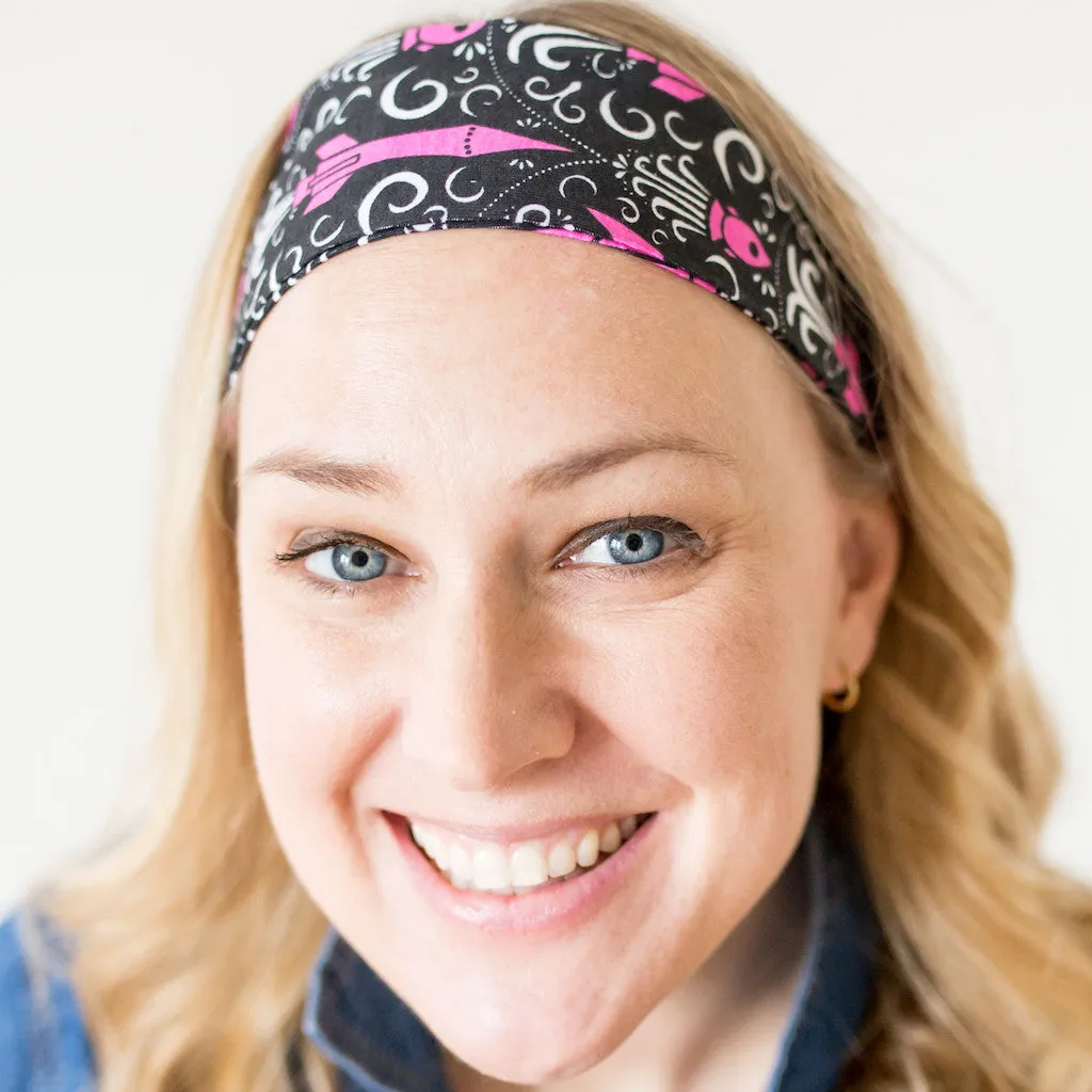 "Fleur-de-Lift-Off" Rockets Headband - Adult