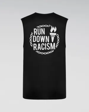 "Run Down Racism" Sleeveless Racing Shirt (Bold Edition)