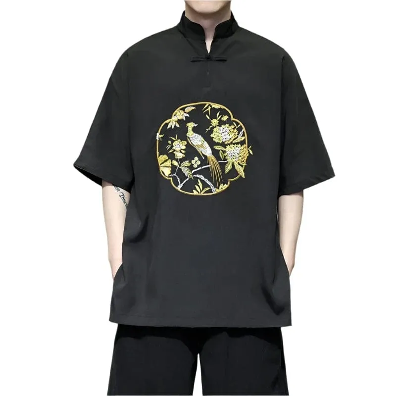"Tang Yin" Tang short sleeve shirt