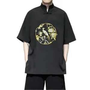 "Tang Yin" Tang short sleeve shirt