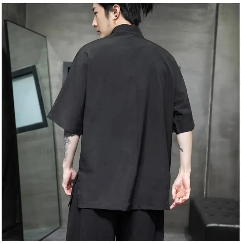 "Tang Yin" Tang short sleeve shirt