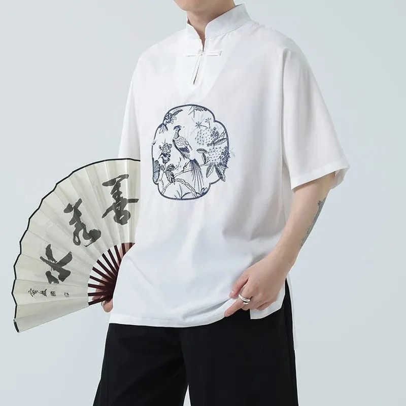 "Tang Yin" Tang short sleeve shirt