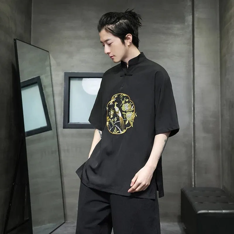 "Tang Yin" Tang short sleeve shirt