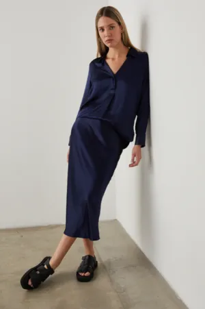 Rails Anya Skirt in Navy