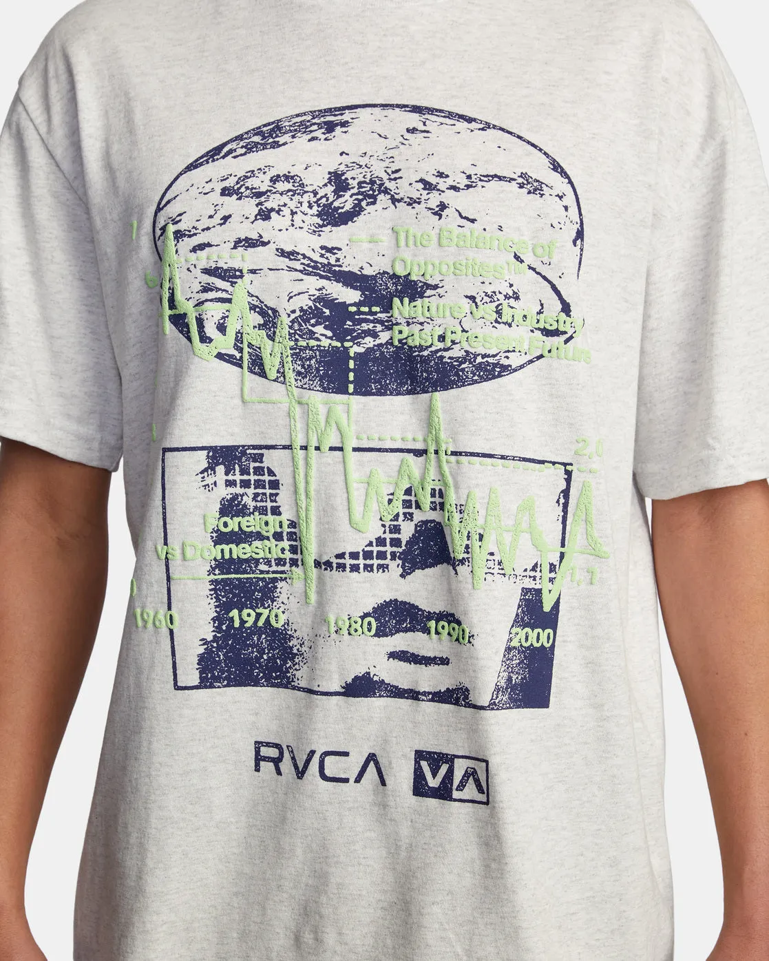 Random Access Tee - Light Grey Heather
