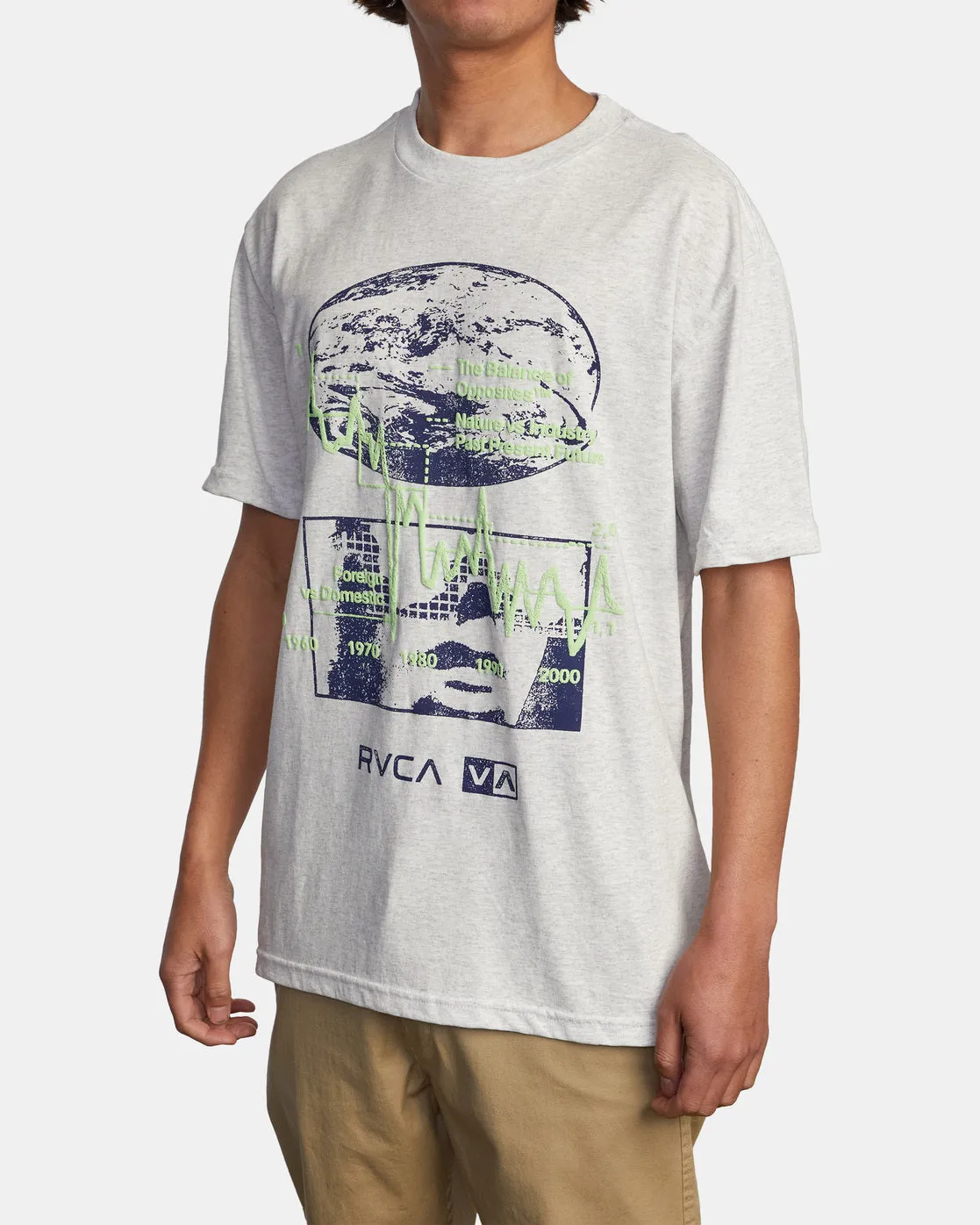 Random Access Tee - Light Grey Heather