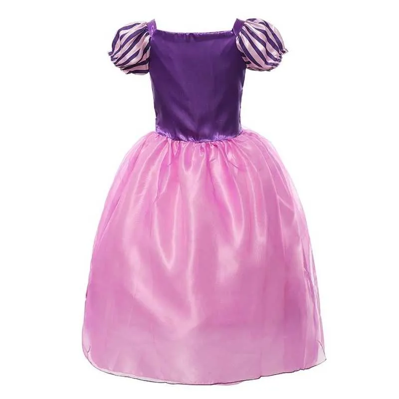 Rapunzel Costumes for Kids Tangled Princess Costume Dress for Girl